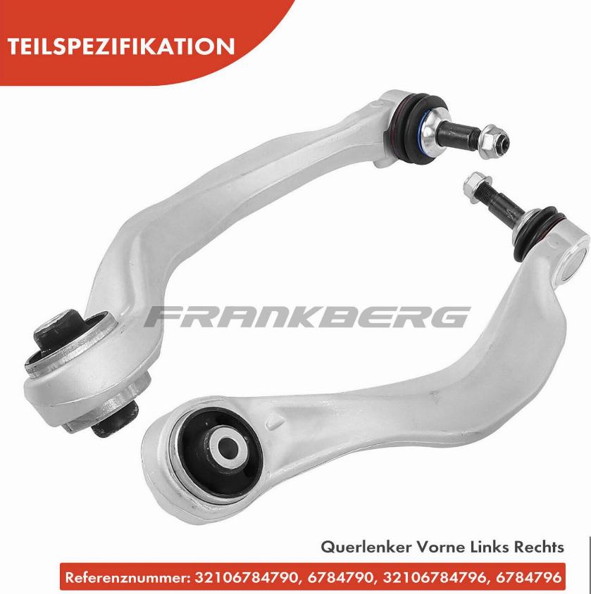 FRANKBERG 5481FB0006722 - Bras de liaison, suspension de roue cwaw.fr