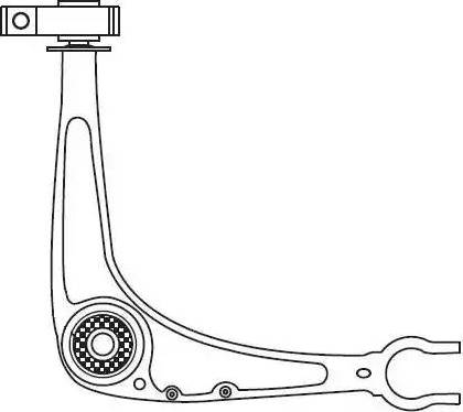 FRAP 4421 - Bras de liaison, suspension de roue cwaw.fr