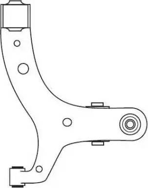 FRAP 4614 - Bras de liaison, suspension de roue cwaw.fr