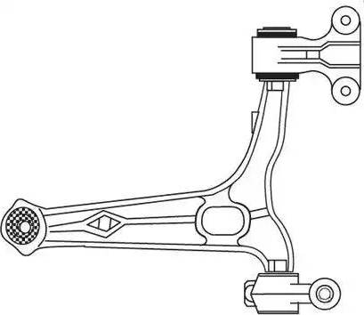 FRAP 4055 - Bras de liaison, suspension de roue cwaw.fr