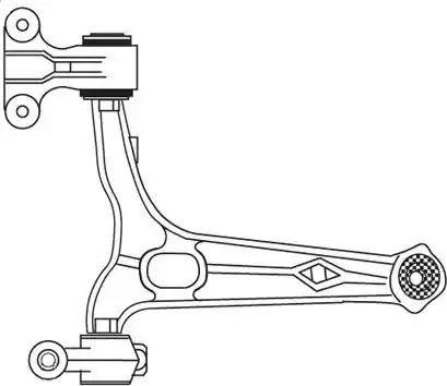 FRAP 4056 - Bras de liaison, suspension de roue cwaw.fr