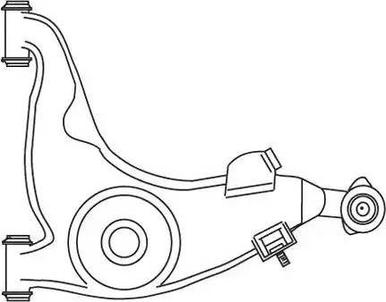 FRAP 1740 - Bras de liaison, suspension de roue cwaw.fr