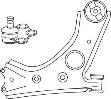 FRAP 3988 - Bras de liaison, suspension de roue cwaw.fr