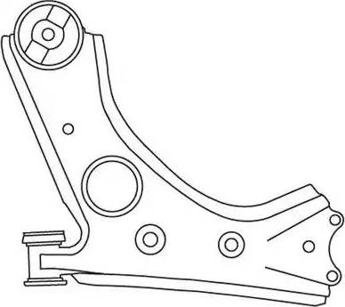 FRAP 3987 - Bras de liaison, suspension de roue cwaw.fr