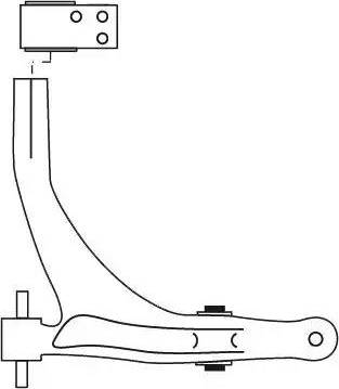 FRAP 3447 - Bras de liaison, suspension de roue cwaw.fr