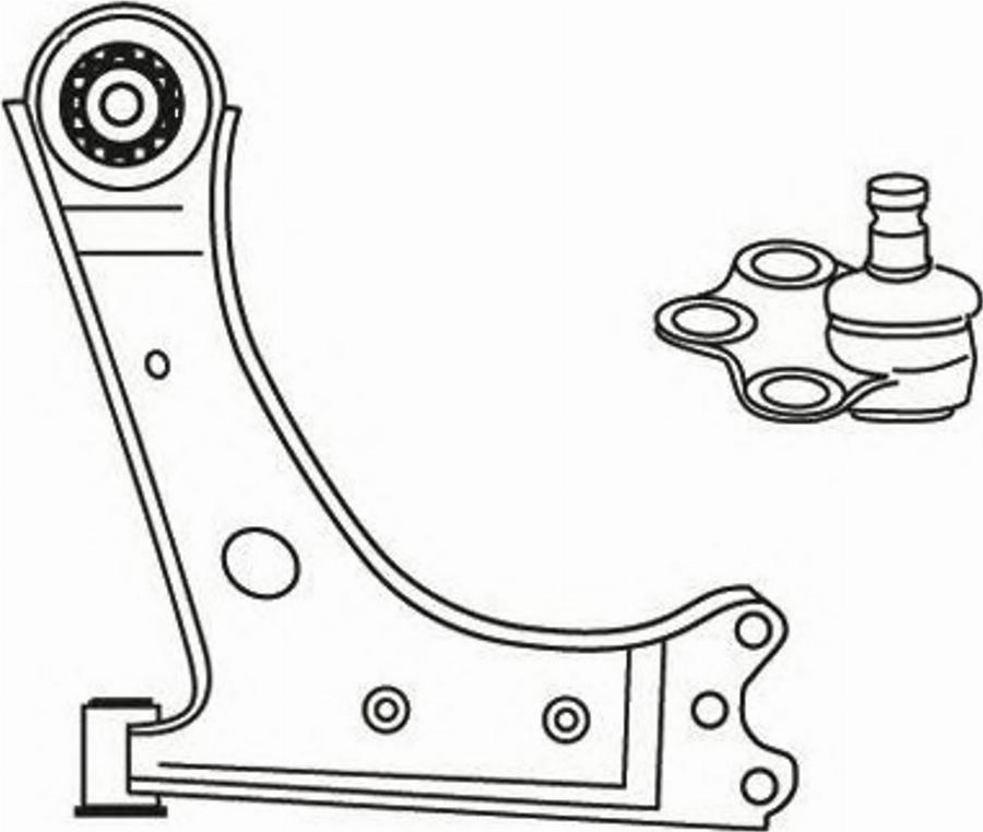 FRAP 3685 - Bras de liaison, suspension de roue cwaw.fr