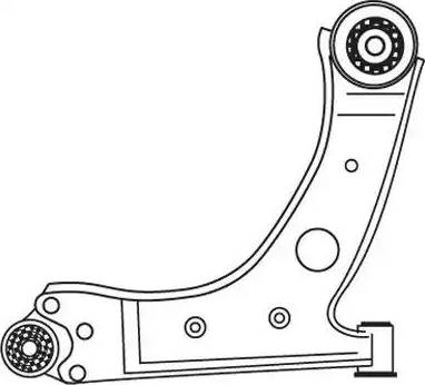 FRAP 3624 - Bras de liaison, suspension de roue cwaw.fr