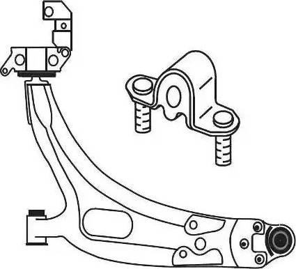 FRAP 3880 - Bras de liaison, suspension de roue cwaw.fr