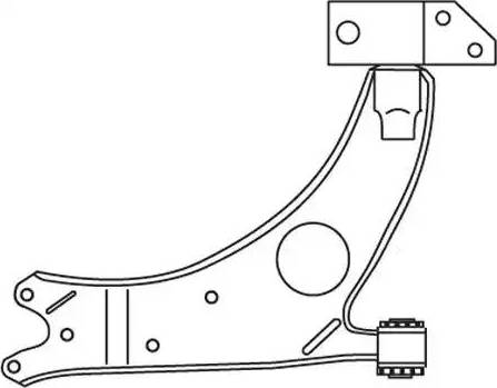 FRAP 4009 - Bras de liaison, suspension de roue cwaw.fr