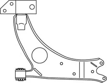 FRAP 4010 - Bras de liaison, suspension de roue cwaw.fr