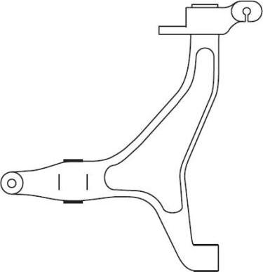 FRAP F4586 - Bras de liaison, suspension de roue cwaw.fr