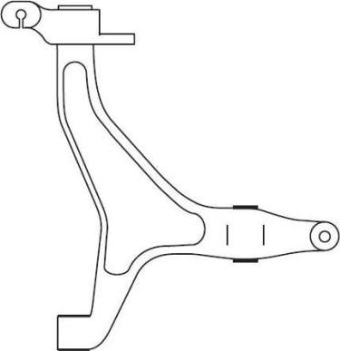 FRAP F4587 - Bras de liaison, suspension de roue cwaw.fr