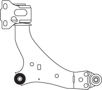 FRAP F4224 - Bras de liaison, suspension de roue cwaw.fr