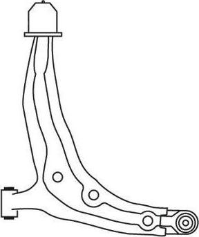 FRAP F3967 - Bras de liaison, suspension de roue cwaw.fr