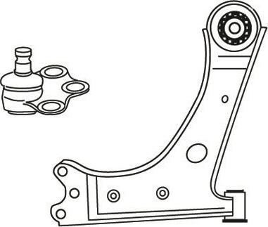 FRAP F3684 - Bras de liaison, suspension de roue cwaw.fr