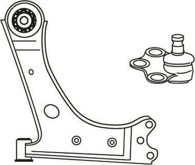 FRAP F3685 - Bras de liaison, suspension de roue cwaw.fr