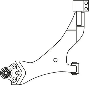 FRAP F3850 - Bras de liaison, suspension de roue cwaw.fr