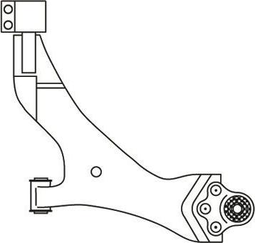 FRAP F3851 - Bras de liaison, suspension de roue cwaw.fr