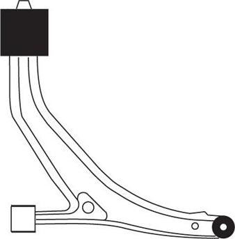 FRAP F3332 - Bras de liaison, suspension de roue cwaw.fr