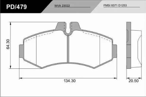 FRAS-LE PD/479_CV Advanced - Kit de plaquettes de frein, frein à disque cwaw.fr