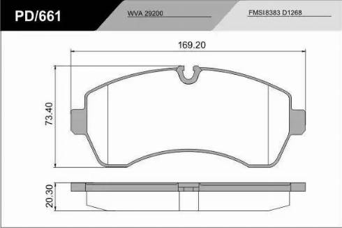 FRAS-LE PD/661_CV Advanced - Kit de plaquettes de frein, frein à disque cwaw.fr