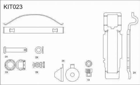 FRAS-LE PD/120-K23_HD PRO - Kit de plaquettes de frein, frein à disque cwaw.fr