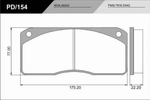 FRAS-LE PD/154_CV Advanced - Kit de plaquettes de frein, frein à disque cwaw.fr