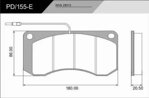 FRAS-LE PD/155-E_CV Advanced - Kit de plaquettes de frein, frein à disque cwaw.fr