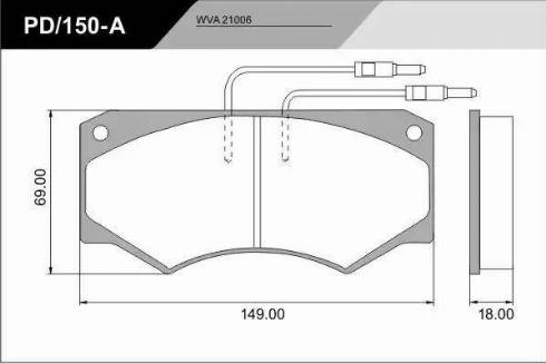 FRAS-LE PD/150-A_CV Advanced - Kit de plaquettes de frein, frein à disque cwaw.fr