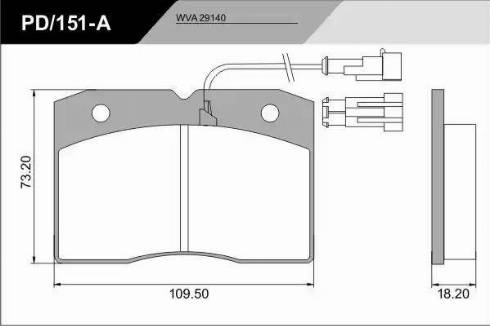 FRAS-LE PD/151-A_CV Advanced - Kit de plaquettes de frein, frein à disque cwaw.fr