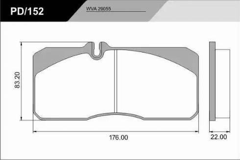 FRAS-LE PD/152_CV Advanced - Kit de plaquettes de frein, frein à disque cwaw.fr