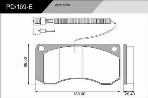 FRAS-LE PD/169-E_CV Advanced - Kit de plaquettes de frein, frein à disque cwaw.fr