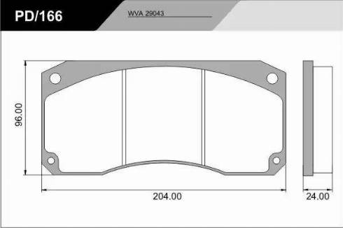 FRAS-LE PD/166_CV Advanced - Kit de plaquettes de frein, frein à disque cwaw.fr