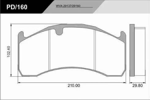 FRAS-LE PD/160-K06_CV Advanced - Kit de plaquettes de frein, frein à disque cwaw.fr