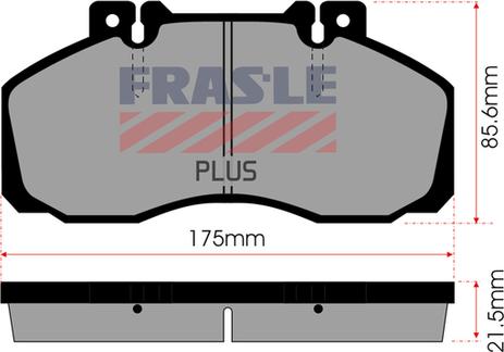 FRAS-LE PD/104-PLUS - Kit de plaquettes de frein, frein à disque cwaw.fr