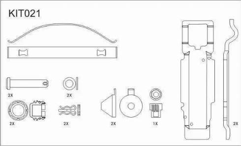 FRAS-LE PD/116-K21_HD PRO - Kit de plaquettes de frein, frein à disque cwaw.fr