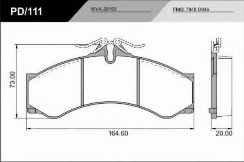 FRAS-LE PD/111_CV Advanced - Kit de plaquettes de frein, frein à disque cwaw.fr