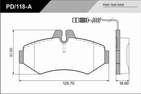 FRAS-LE PD/118-A_CV Advanced - Kit de plaquettes de frein, frein à disque cwaw.fr