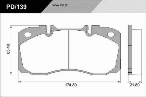 FRAS-LE PD/139_CV Advanced - Kit de plaquettes de frein, frein à disque cwaw.fr