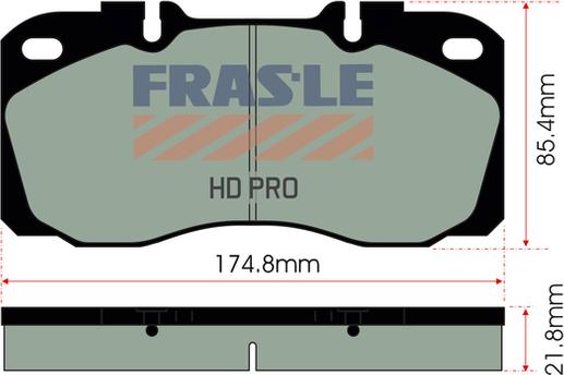 FRAS-LE PD/139-HD - Kit de plaquettes de frein, frein à disque cwaw.fr