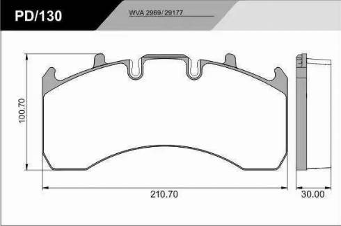 FRAS-LE PD/130_CV Advanced - Kit de plaquettes de frein, frein à disque cwaw.fr