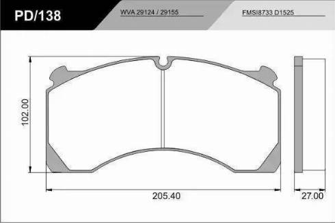 FRAS-LE PD/138-K10_HD PRO - Kit de plaquettes de frein, frein à disque cwaw.fr