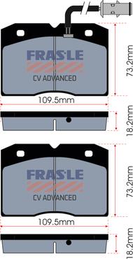 FRAS-LE PD/359-A-CV - Kit de plaquettes de frein, frein à disque cwaw.fr