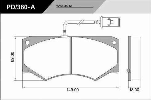 FRAS-LE PD/360-A_CV Advanced - Kit de plaquettes de frein, frein à disque cwaw.fr