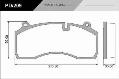 FRAS-LE PD/209-K29_CV Advanced - Kit de plaquettes de frein, frein à disque cwaw.fr