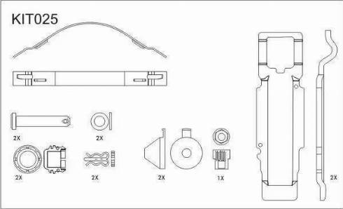 FRAS-LE PD/206-K25_CV Advanced - Kit de plaquettes de frein, frein à disque cwaw.fr