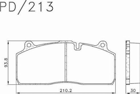 FRAS-LE PD/206-K039 - Kit de plaquettes de frein, frein à disque cwaw.fr