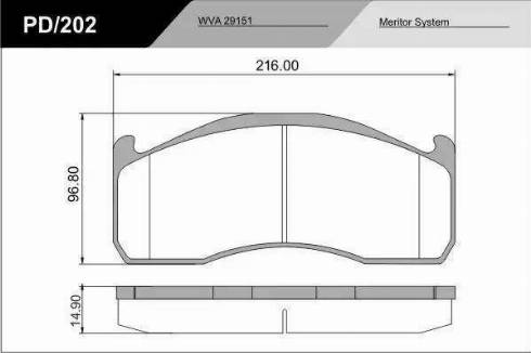 FRAS-LE PD/202-K06_CV Advanced - Kit de plaquettes de frein, frein à disque cwaw.fr