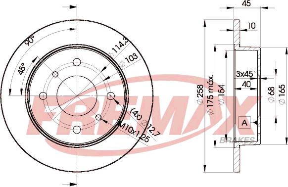 FREMAX BD-9901 - Disque de frein cwaw.fr