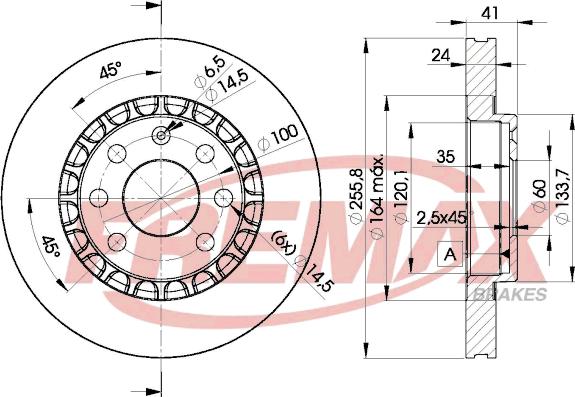 FREMAX BD-9042 - Disque de frein cwaw.fr